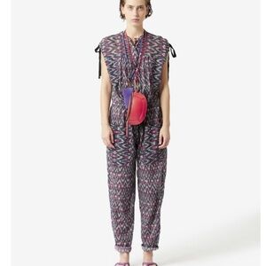 Isabel Marant Étoile Ikat Print Jumpsuit, Size 4